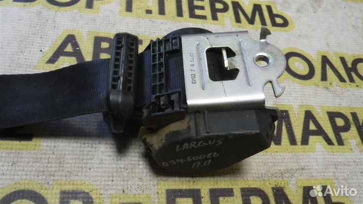 Ремень безопасности VAZ LADA Largus 2012