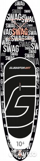 Доска для сап сёрфа Gladiator Art swag 10,6