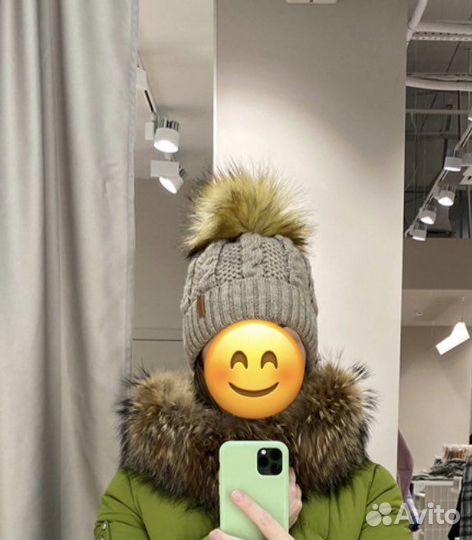 Шапка зимняя женская