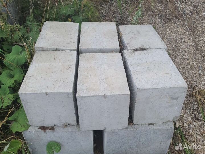 Фундаментные блоки фбс новые 300х300х400