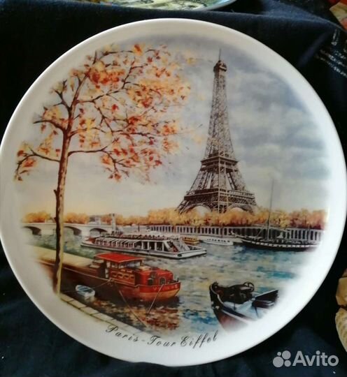 Настенные тарелки Голландия, Франция, Испания