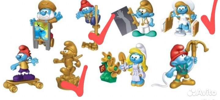 Игрушки из киндер сюрприза (Киндер / Чупа-чупс)