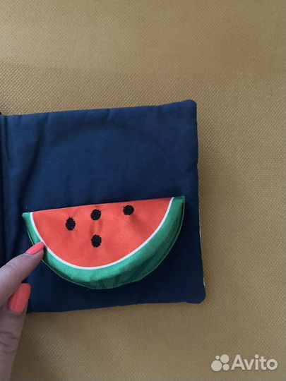 Мягкая развивающая книжка игрушка Икея