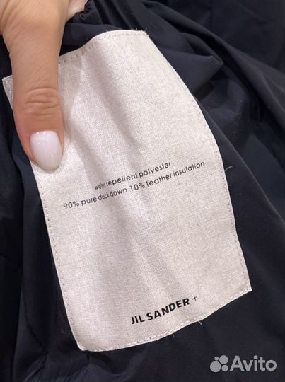 Пуховик Jil Sander новый