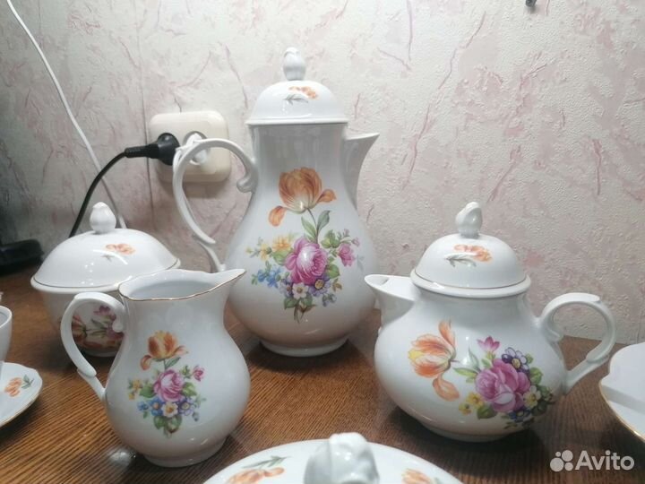 Сервиз чайно-кофейный гдр