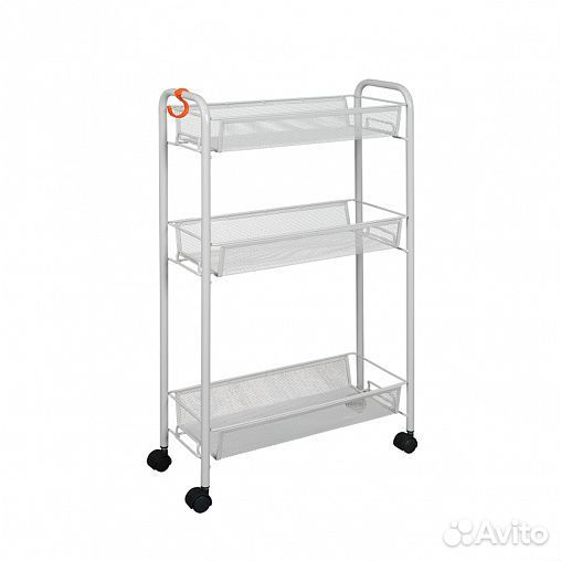 Этажерка на колесиках для ванной, парикмахерской