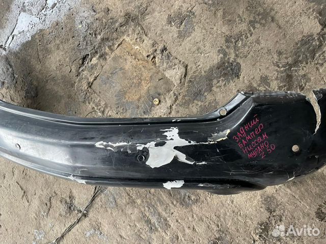 Задний бампер Nissan Murano z50 битый