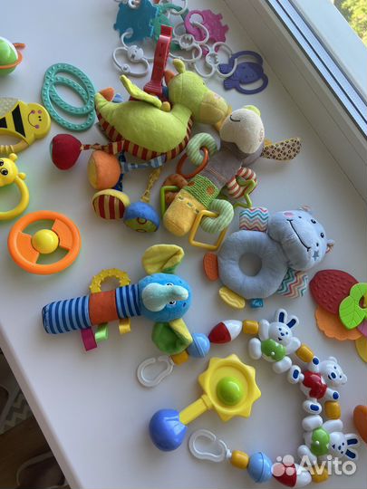 Детские погремушки игрушки пакетом