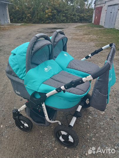 Коляска для двойни 2 в 1