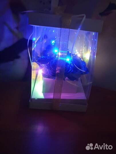 Handmade Букет из мыльных роз светящийся