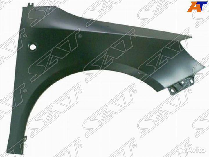 Крыло переднее Skoda Fabia 2007-2014