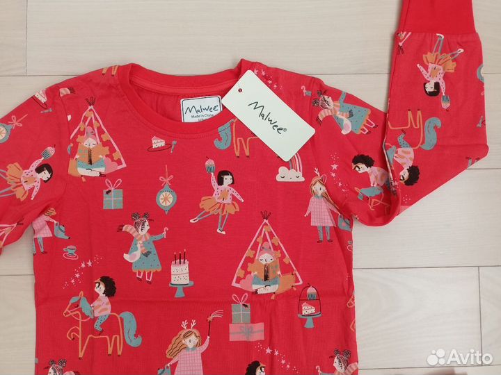 Пижамы для девочки 110/116, 116/122 новые