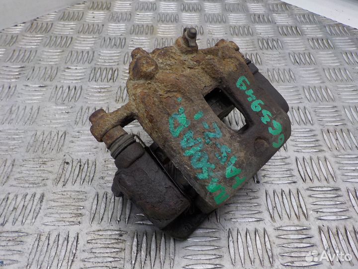 Суппорт тормозной передний левый Hyundai Solaris 2