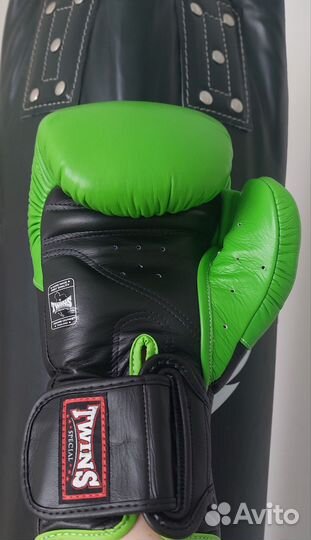 Перчатки Twins Special bgvl-6 light green-black