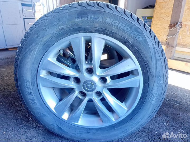 Колёса в сборе 215х60 r16 opel