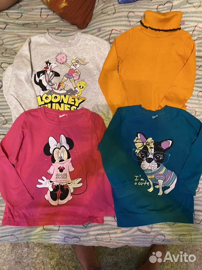 Вещи пакетом на девочку