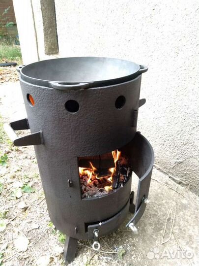 Печь под казан