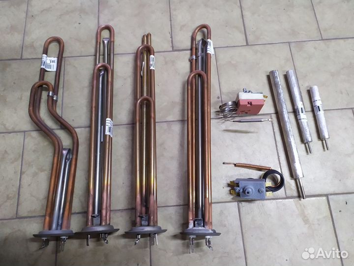 Тэны для водонагревателей шатл 2.5 квт