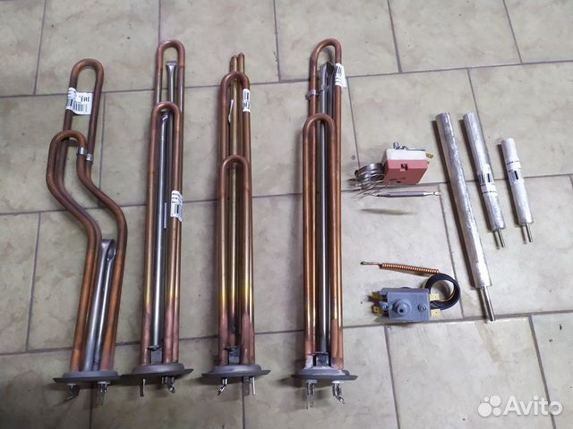 Тэны для водонагревателей шатл 2.5 квт