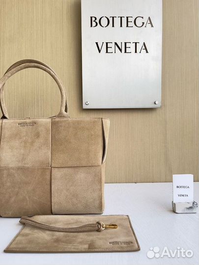 Bottega veneta сумка замшевая