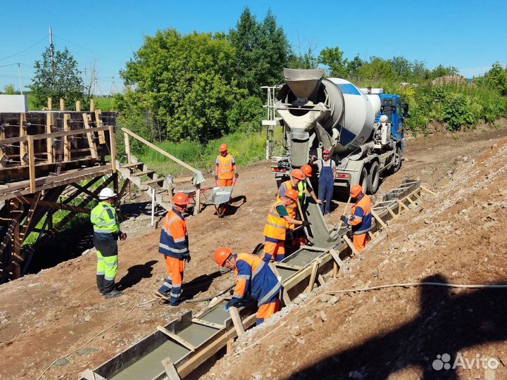 Бетон раствор м150 от Завода / Точный налив