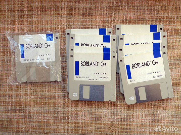 Borland C++ 3.0 дистрибутив на 3.5