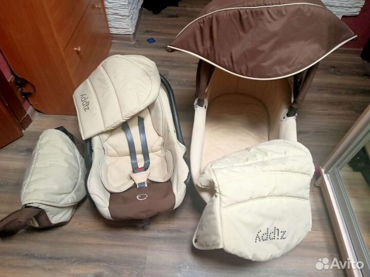 Коляска Tutsi zippy 3в1+ сумка