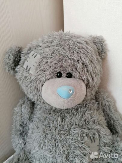 Мишка Тедди игрушка 30 см со стразом и заяц