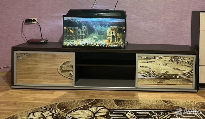 Аквариум с тумбой 100 литров