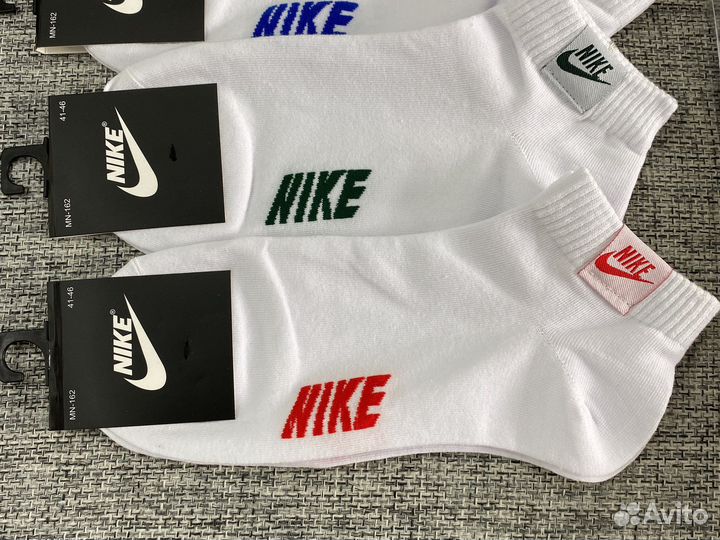 Носки nike короткие 10 пар