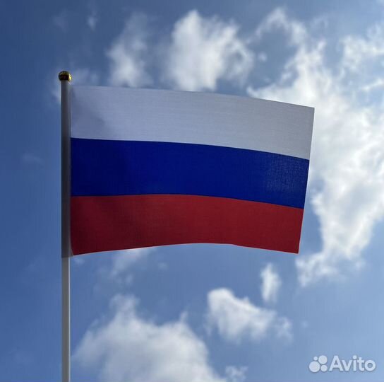 Флаг России на праздник 100 шт