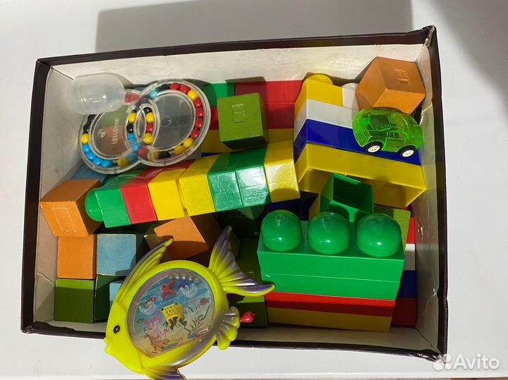 Игрушки кубики отдам