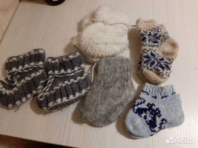 Носки детские шерстяные