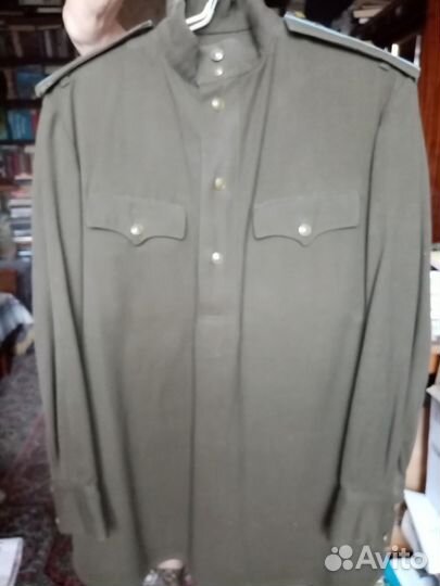Гимнастерка офицерская шерсть СССР 50 б/у
