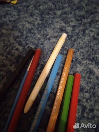 Огромная коллекция карандашей и ластиков СССР