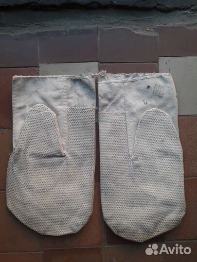 Рукавицы х/б с пвх покрытием