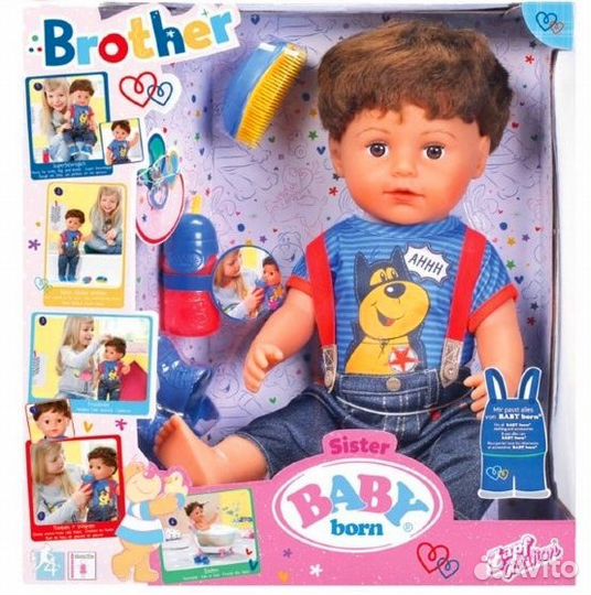 Кукла Беби Бон Братик Baby Born Оригинал 825-365