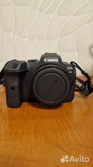 Фотоаппарат Canon EOS R6 беззеркальный