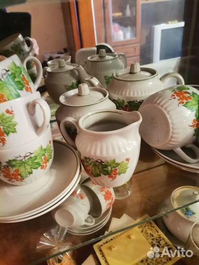 Чайный сервиз СССР дулево, вербилки