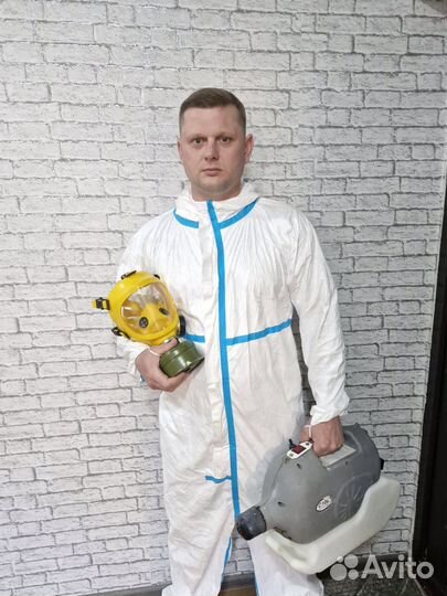 Дезинфекция, клещи, клопы, тараканы, комары