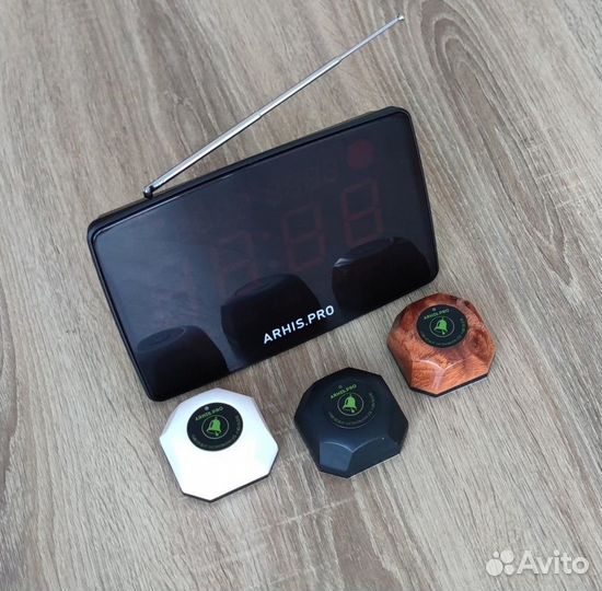 Кнопки вызова официанта модель Бургер и табло