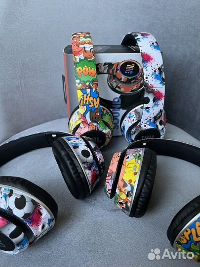 Наушники JBL с LED подсветкой