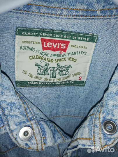 Джинсовая рубашка