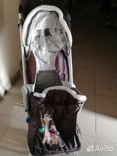 Детские санки коляска