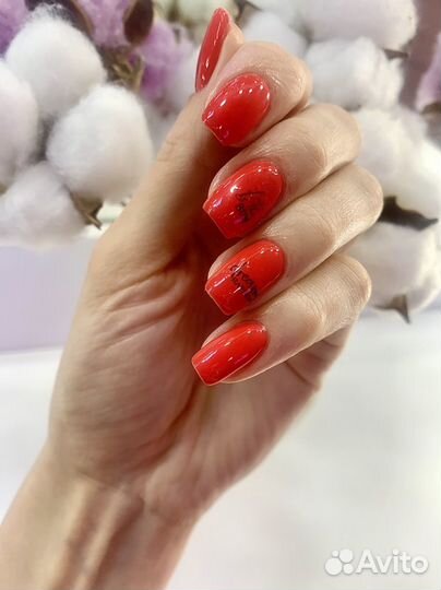 Маникюр+покрытие гель лаком/гелем