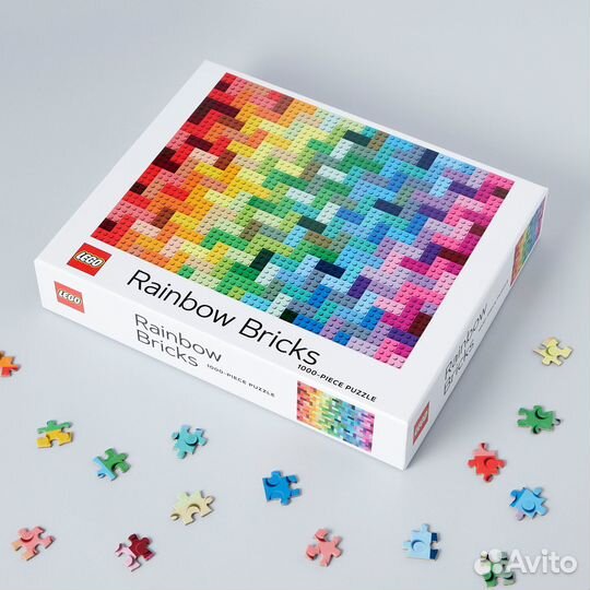 Пазл lego Rainbow Bricks