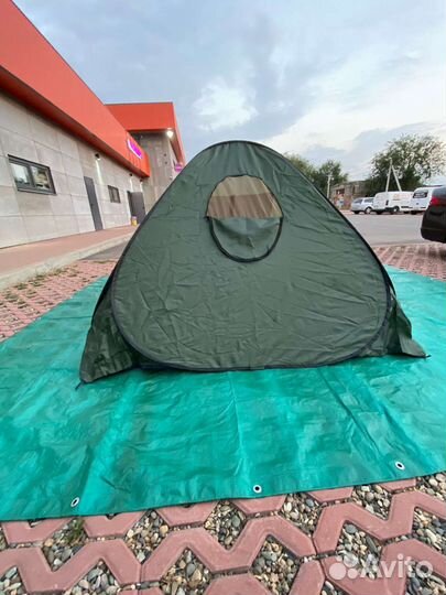 Палатка трёхместная 2х2м автоматическая