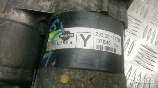 Стартер бензиновый nissan note E11 (LDN29DF01)