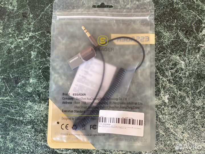 Bluetooth адаптер для AUX
