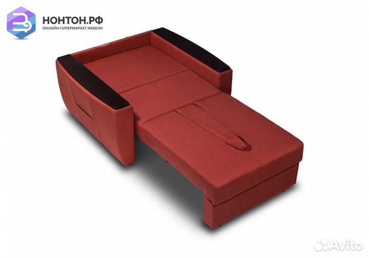 Кресло еврокнижка Дубай терракотовый